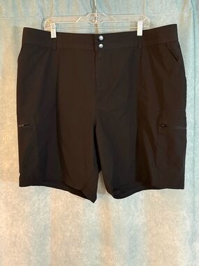 Torrid Happy Camper Active Stretch Black Cargo Short Plus Size 22
